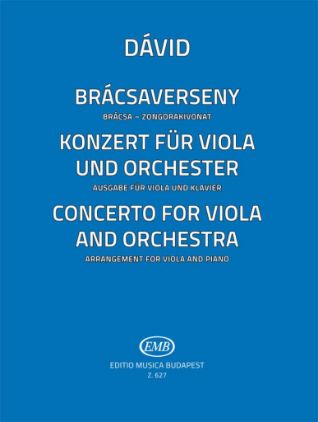 DAVID:CONCERTO FOR VIOLA AND PIANO
