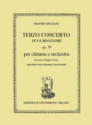 GIULIANI:TERZO CONCERTO IN FA MAGGIORE NO.3OP.70 (CHIESA)