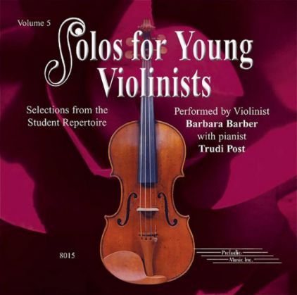 BARBER:SOLOS FOR YOUNG VIOLINISTS VOL.5 CD