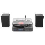 Audizio gramofon Norfolk Record Player Set z zvočniki in DAB