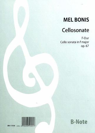MEL BONIS:CELLOSONATE F-DUR OP.67 CELLO AND PIANO