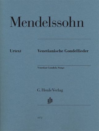 MENDELSSOHN:VENETIAN GONDOLA SONGS FOR PIANO