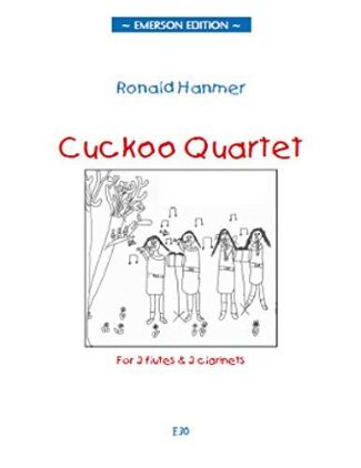 HANMER:CUCKOO QUARTET FOR 2 FLUTES & 2 CLARINETS