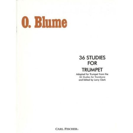 BLUME:36 STUDIES FOR TRUMPET