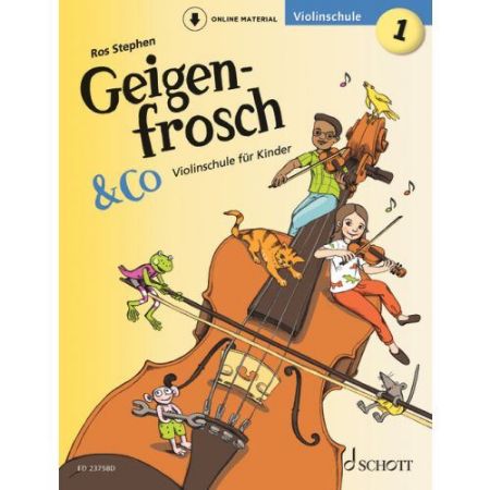 STEPHEN:GEIGEN FROSCH 1 & CO + ONLINE MATERIAL