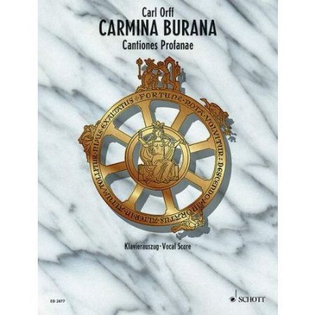 ORFF:CARMINA BURANA VOCAL SCORE