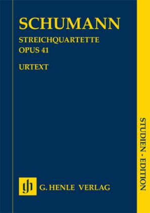 SCHUMANN:STRING QUARTET OP.41 STUDY SCORE