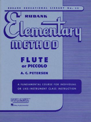 PETERSEN:RUBANK ELEMENTARY METHOD FLUTE OR PICCOLO