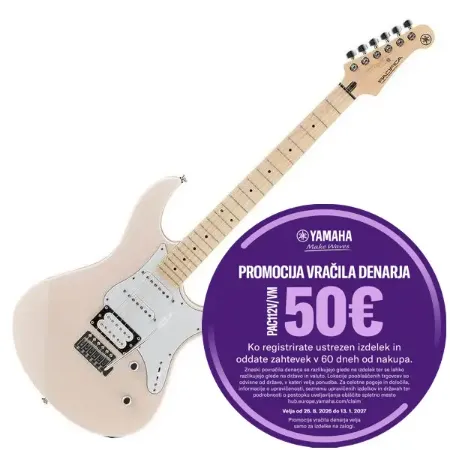Slika YAMAHA ELEKTRIČNA KITARA PACIFICA-112VM SONIC PINK RL - CASHBACK