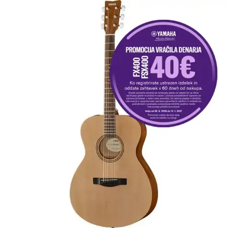 Slika ELEKTRO AKUSTIČNA KITARA YAMAHA FSX400 natural satin - CASHBACK