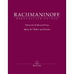 RACHMANINOFF:WORKS FOR VIOLIN AND PIANO