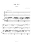 SARRIEN-PERRIER:LE PETIT FLUTE GOURMAND EUROPEEN 2 FLUTES AND PIANO + AUDIO ACC.