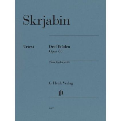 SKRJABIN:THREE ETUDES OP.65