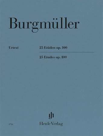 BURGMULLER:25 ETUDES OP.100