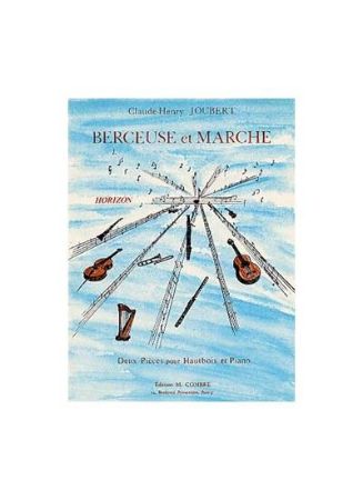 JOUBERT:BERCEUSE ET MARCHE  DEUX PIECES POUR HAUTBOIS ET PIANO