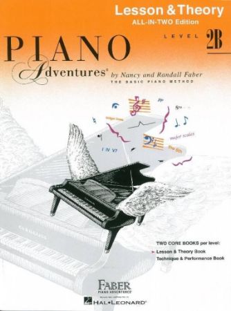 FABER:PIANO ADVENTURES LESSON & THEORY LEVEL 2B + AUDIO ACCESS