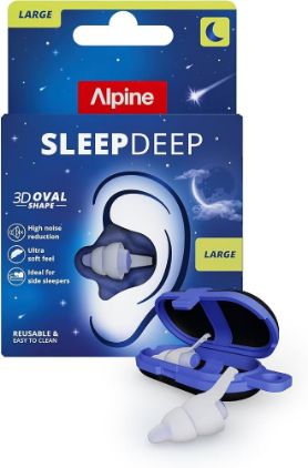 Čepki za ušesa Alpine SleepDeep Large