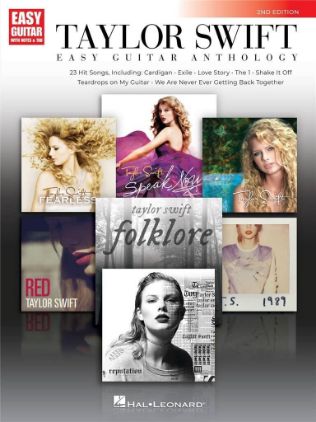 TAYLOR SWIFT EASY GUITAR WITH NOTES & TAB 2ND EDITION
