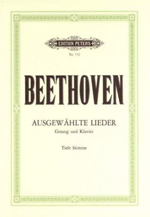 BEETHOVEN:30 SELECTED SONGS LOW VOICE