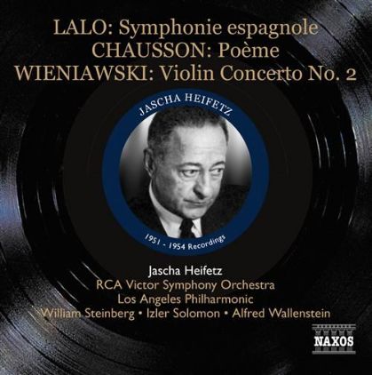 LALO,CHAUSON,WIENIAWSKI:SYMPHONIE ESPAGNOLE,POEME,VIOLIN CONCERTO NO.2/HEIFETZ