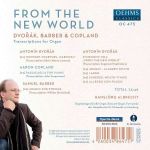 FROM THE NEW WORLD/DVORAK,BARBER & COPLAND FOR ORGAN