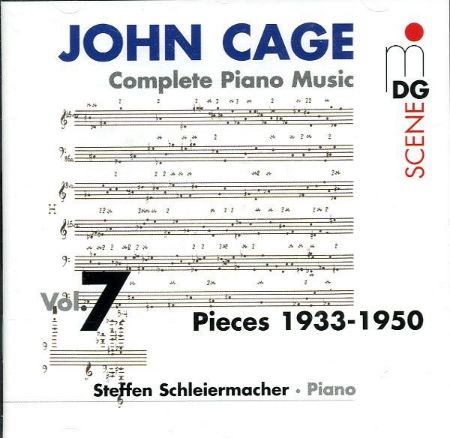 CAGE:COMPLETE PIANO MUSIC VOL.7
