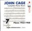 CAGE:COMPLETE PIANO MUSIC VOL.7