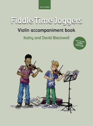 BLACKWELL:FIDDLE TIME JOGGERS VIOLIN ACCOMPANIMENT BOOK