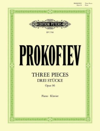 PROKOFIEV:THREE PIECES OP.96 PIANO