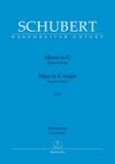 SCHUBERT:MASS IN G MAJOR D 167 VOCAL SCORE