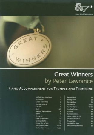 Great Winners Piano Accompaniment for Trumpet