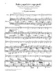 FALLA/KOCHANSKI:SUITE POPULAIRE ESPAGNOLE FOR VIOLIN AND PIANO