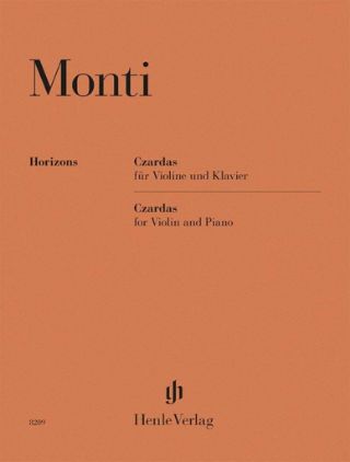 MONTI:CZARDAS FOR VIOLIN AND PIANO