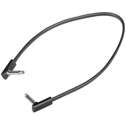PROEL Flat Patch Cable, Black - 45 cm