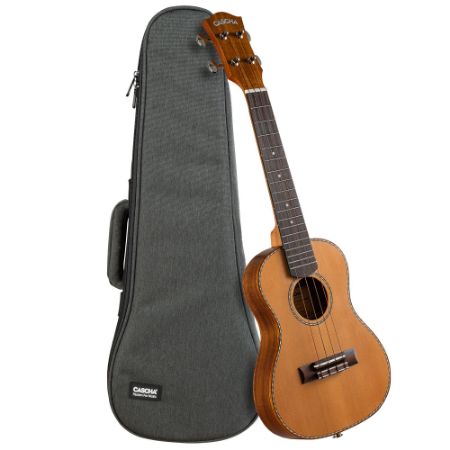 CASCHA Concert Ukulele Cedar Solid Top incl.bag CUCCS1