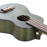 CASCHA Sopran Ukulele Mahogany Green incl.bag HH2265