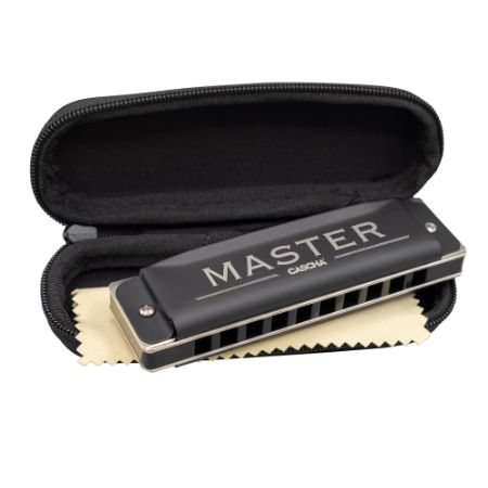 CASCHA ustna hamonika Master Edition Blues Harmonica in D Diatonic HH-2231