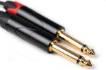 Cascha kabel 2x Cinch (moški) na 2x 6,3 mm (1/4”) jack, mono (moški) 3m