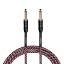 Cascha kitarski kabel Professional Line Guitar Cable, Straight, Tweed Red, 3m