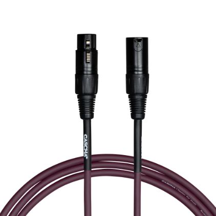 Cascha mikrofonski kabel Standard Line Microphone Cable (XLR), Purple, 3 m