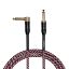 Cascha kitarski kabel Professional Line Guitar Cable, Angled, Tweed Red, 6m