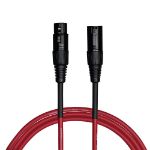 Cascha mikrofonski kabel Standard Line Microphone Cable (XLR), Red, 9m