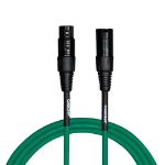 Cascha mikrofonski kabel Standard Line Microphone Cable (XLR), Green, 2 m