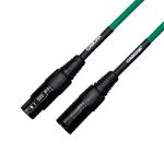 Cascha mikrofonski kabel Standard Line Microphone Cable (XLR), Green, 2 m