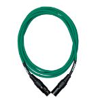Cascha mikrofonski kabel Standard Line Microphone Cable (XLR), Green, 2 m