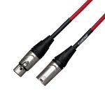 Cascha mikrofonski kabel Advanced Line Microphone Cable, Red, 3m