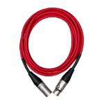 Cascha mikrofonski kabel Advanced Line Microphone Cable, Red, 3m