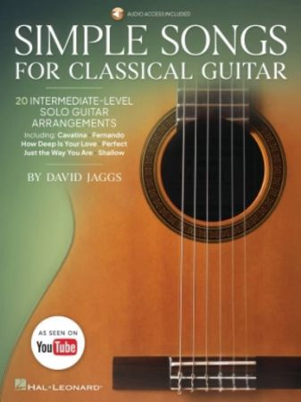 SIMPLE SONGS FOR CLASSICAL GUITAR + AUDIO ACCESS