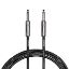 Cascha kitarski kabel Standard Line Guitar Cable, Straight, Black Tweed, 9m