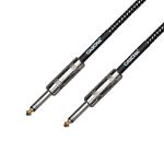 Cascha kitarski kabel Standard Line Guitar Cable, Straight, Black Tweed, 9m
